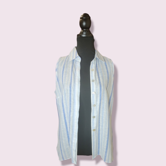 Milano Sleeves Button Down Top - Picture 10 of 12